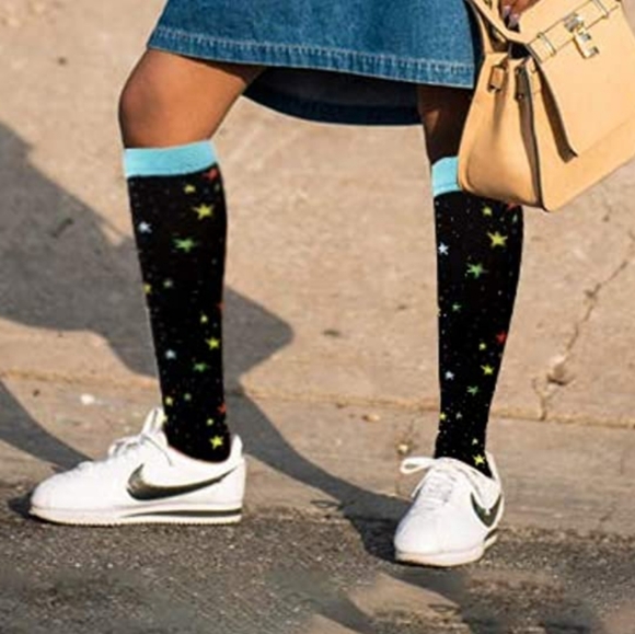 Accessories - New Compression Socks star design